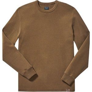 Filson Waffle Knit Thermal Crew - Brown